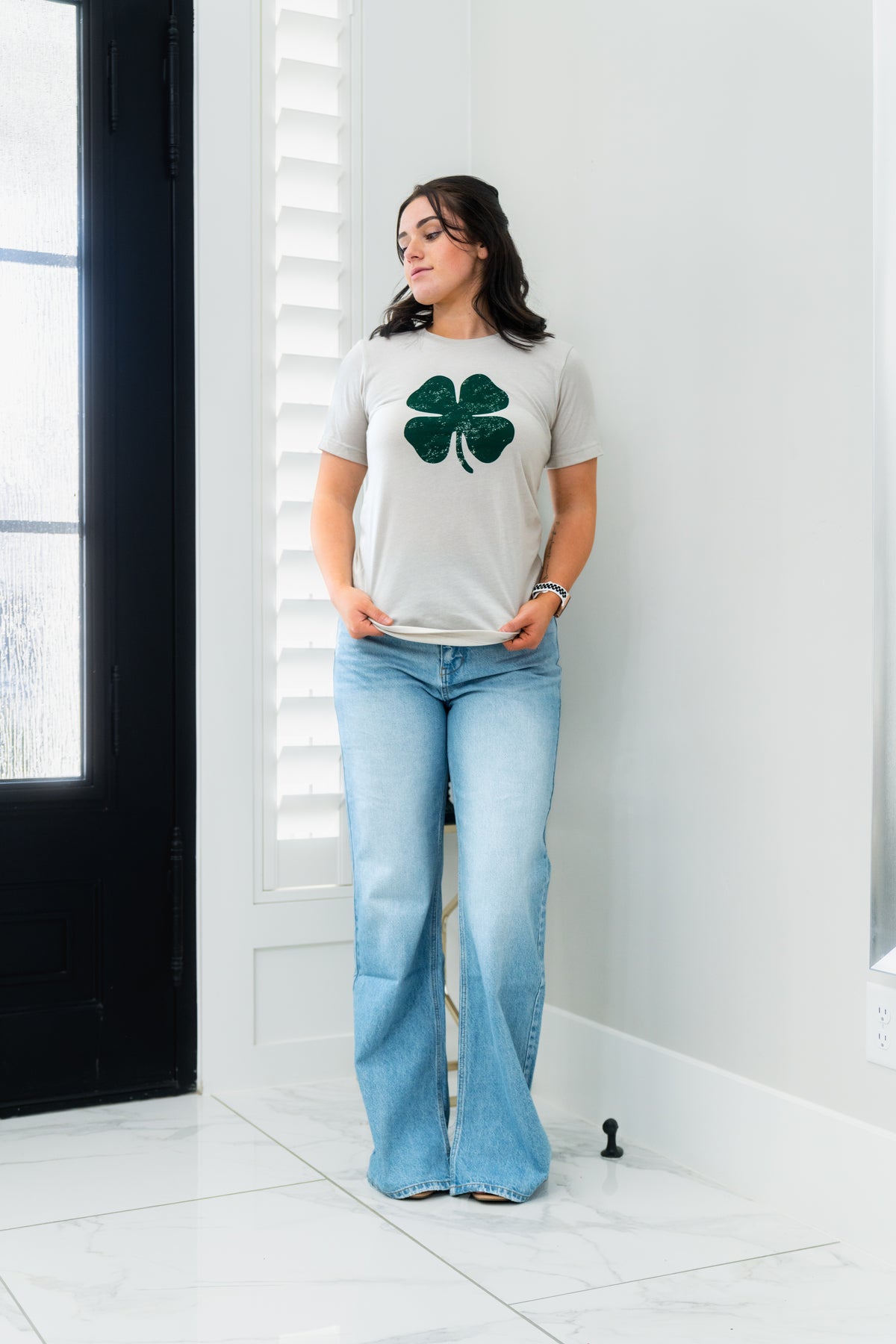 St. Patrick's Day Shirt Shamrock Humm & Willow