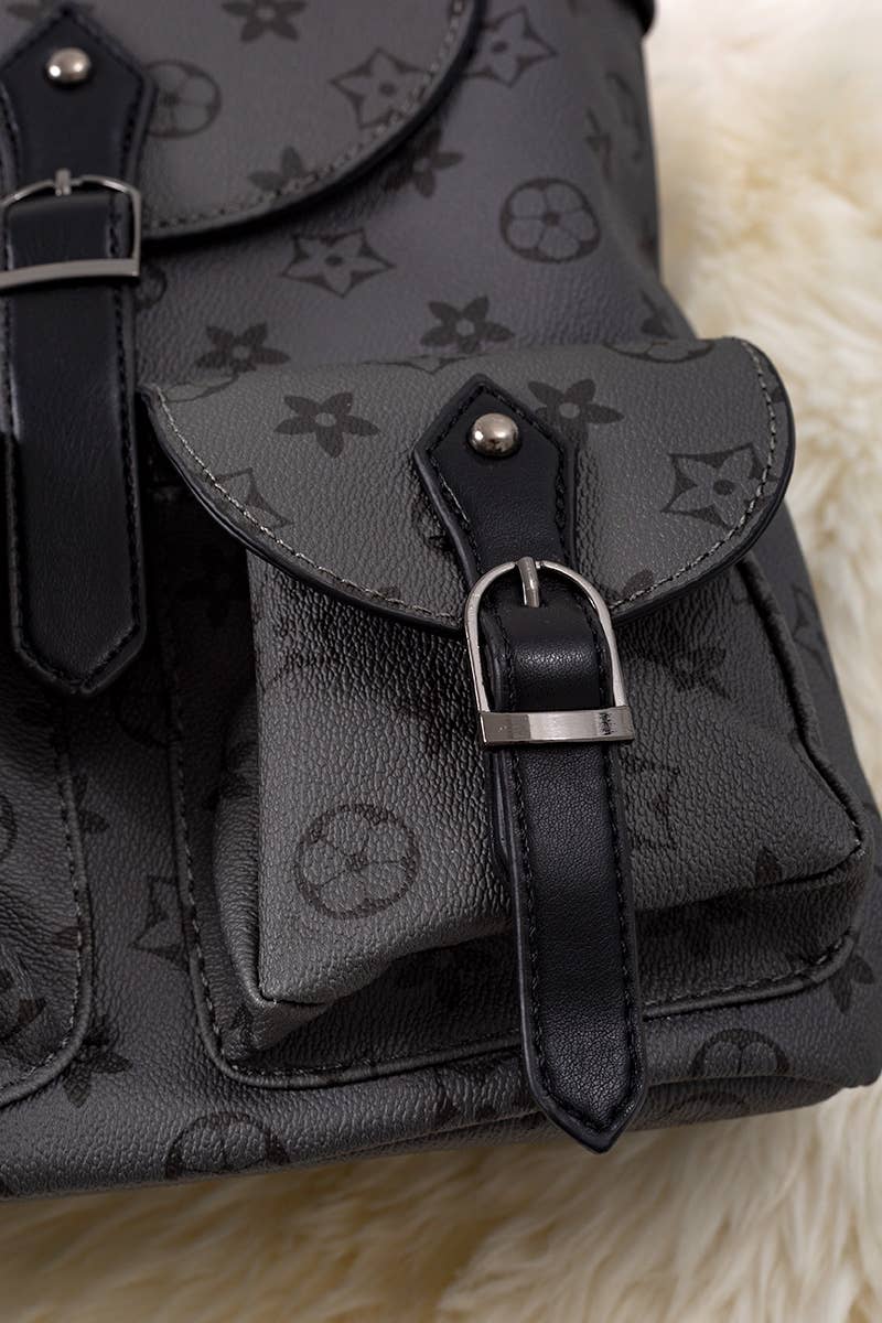 Star Leather Backpack (Pink) – Love Stitches Boutique