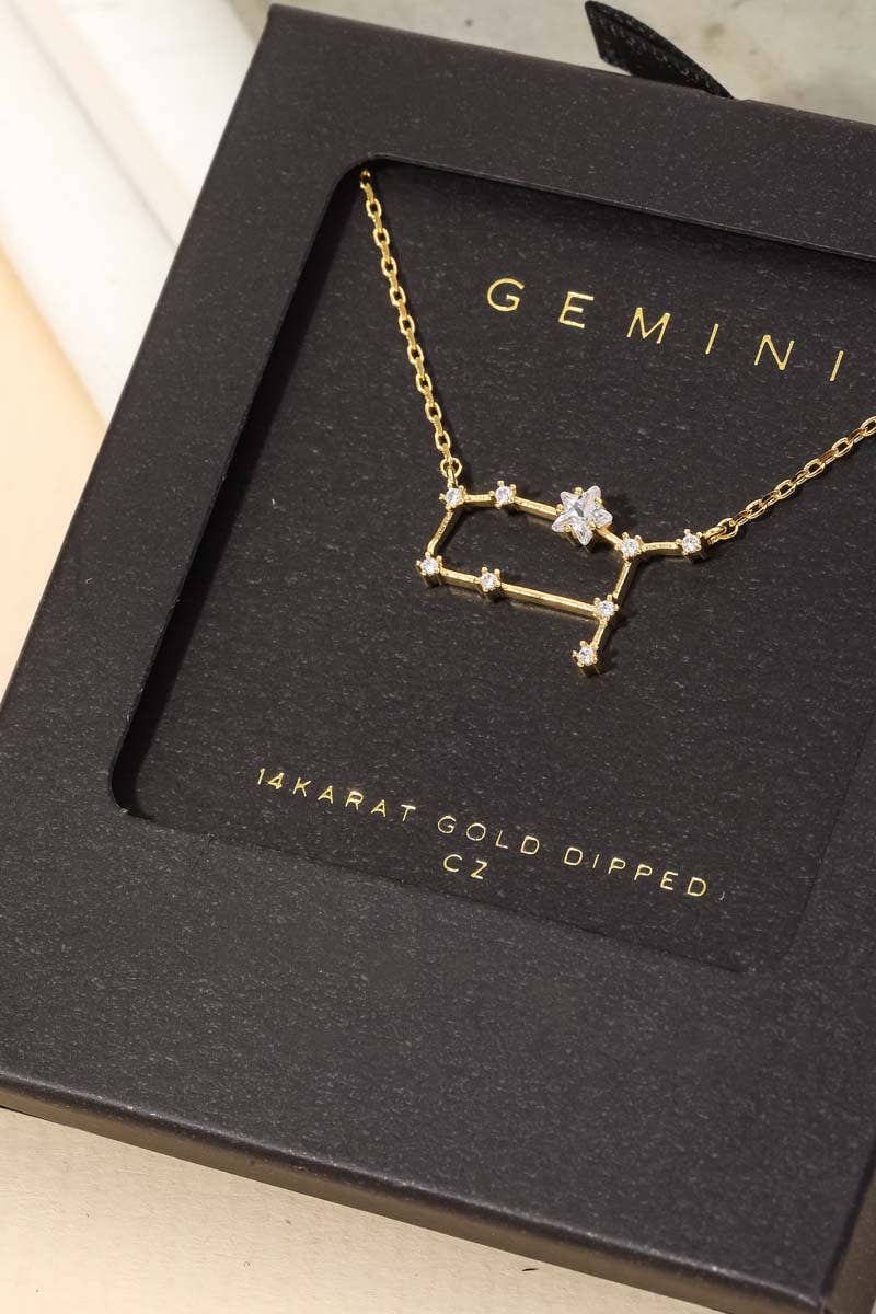 Secret Box Gemini Constellation Necklace- Anarchy Street