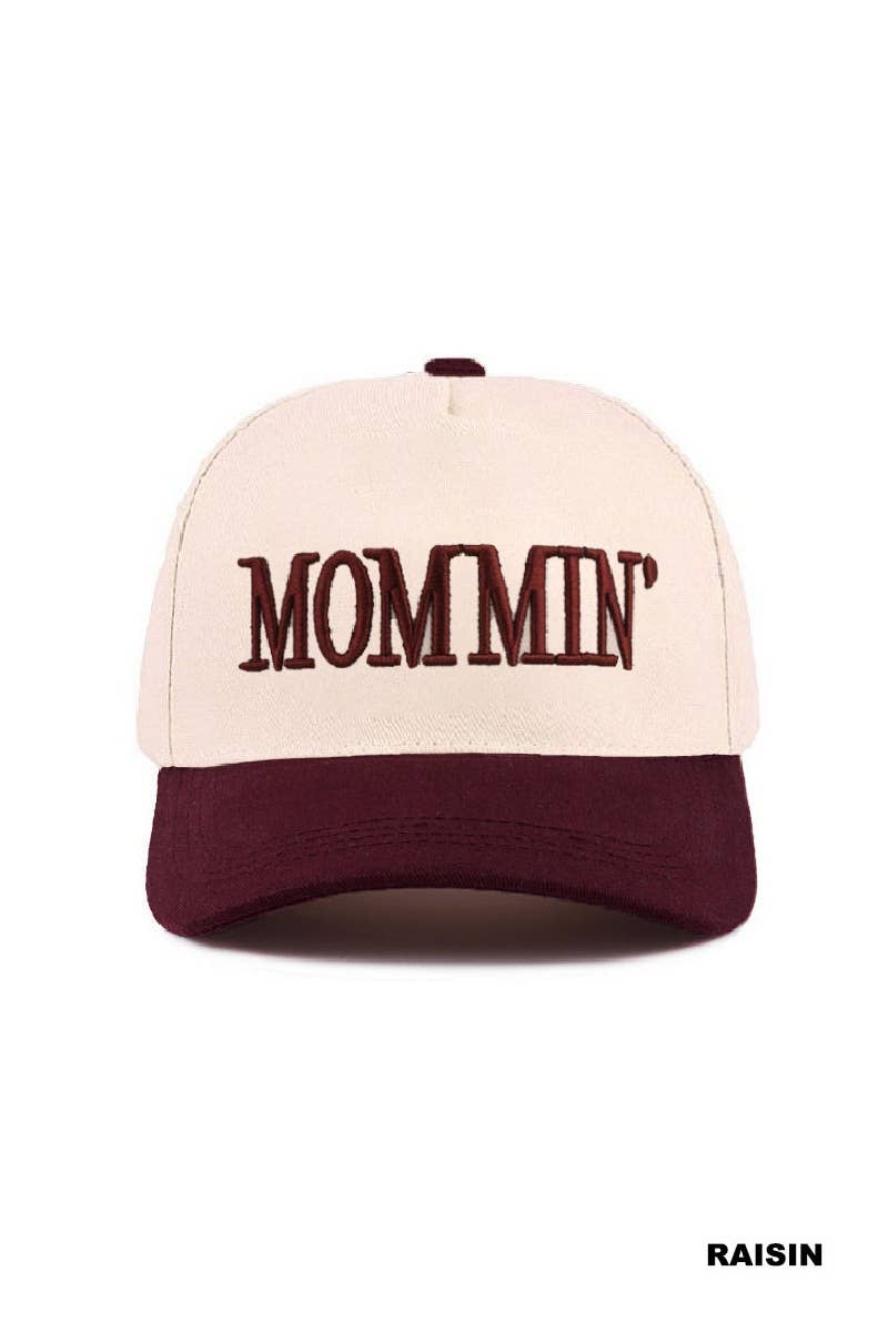 Mommin' Two Tone Hat – Love Stitches Boutique