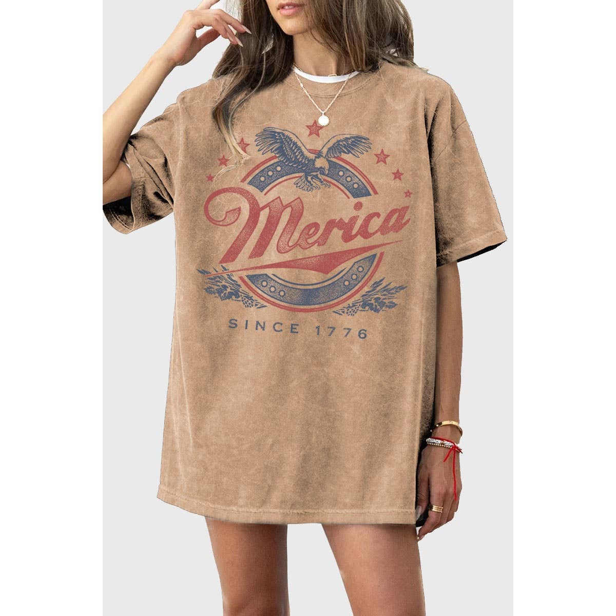 Merica Oversized Tee