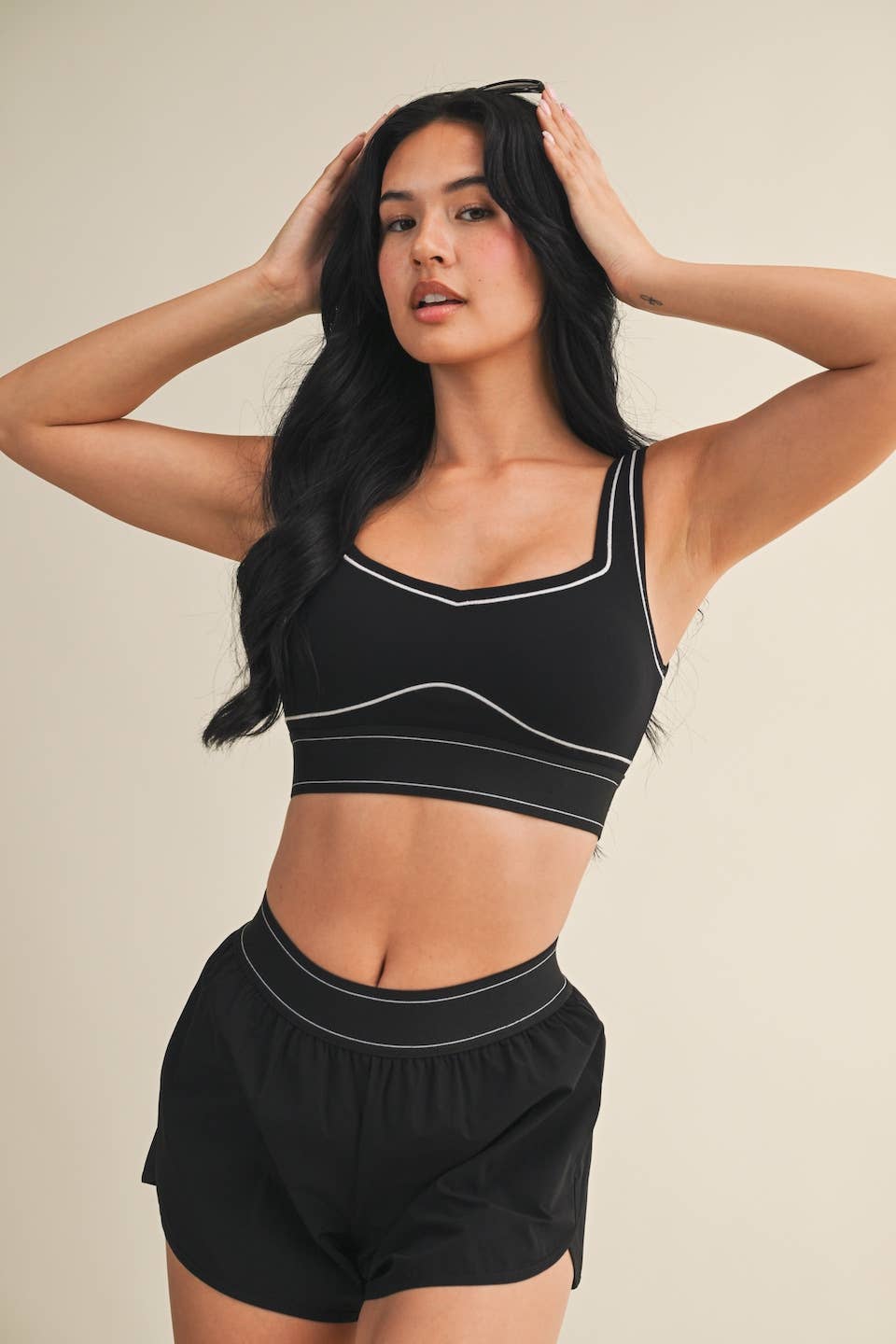 Pre-Order Contrast Thread Sports Bra